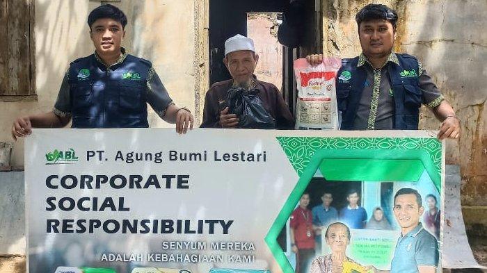 CSR: Jelang Idul Adha, PT ABL Beri Bantuan Paket Sembako kepada Warga