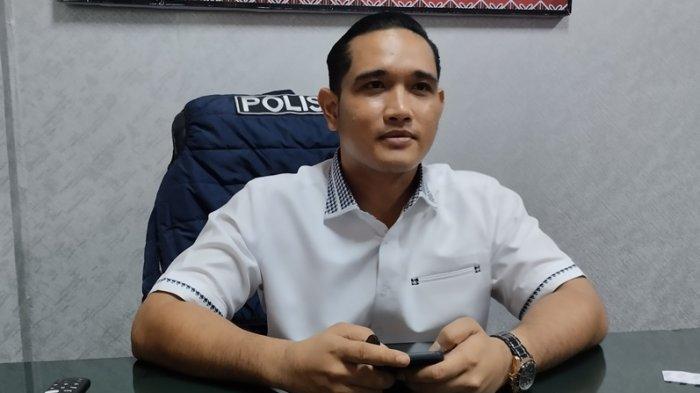 Kasat Reskrim Polres Kuansing AKP Shilton saat ditemui di ruangan kerjanya