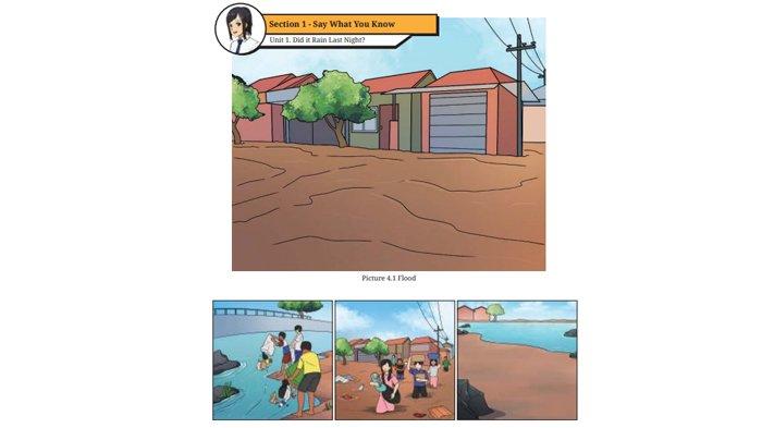 ILUSTRASI KUNCI JAWABAN : Answer Key for English Grade 8 Pages 183 Section 1 - Say What You Know Unit 1 Chapter 4 No Littering. The answer keys for English Grade 8 pages 183 Section 1 - Say What You Know Look at Picture Unit 1 Did it Rain Last Night Chapter 4 No Littering based on the English for Nusantara textbook for SMP and MTs, Merdeka Curriculum edition, published by the Kemendikbudristek, first print, 2022.