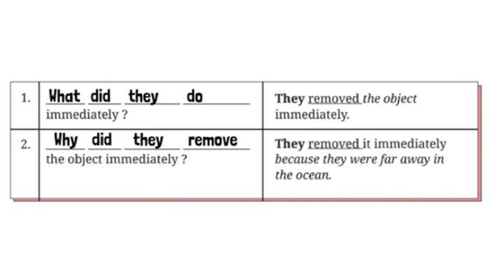 ILUSTRASI KUNCI JAWABAN : Kunci Jawaban Bahasa Inggris Kelas 8 Halaman 212 213 214 Section 4 - Language Focus Worksheet. Kunci jawaban Bahasa Inggris kelas 8 halaman 212 213 214 Section 4 - Language Focus Worksheet 4.12 Complete the following Wh- questions and Worksheet 4.13 Complete the following questions and Worksheet 4.14 Complete the following questions and Worksheet 4.15 Complete each of the following questions Unit 2 What Happened to the Sea Animals Chapter 4 No Littering sesuai buku paket English For Nusantara SMP dan MTs edisi Kurikulum Merdeka Kemendikbudristek cetakan pertama 2022.