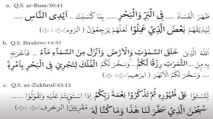 Kunci Jawaban PAI Halaman 8 Kelas 8 Melengkapi Surat Ar-Rum, Ibrahim, Az-Zukhruf Kurikulum Merdeka