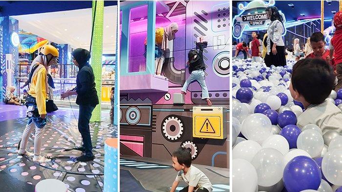 Milkyverse, sebuah playground terbesar di Provinsi Riau, yang sudah buka di lantai 3, gedung Panam Square Jalan Subrantas, Panam Pekanbaru. 