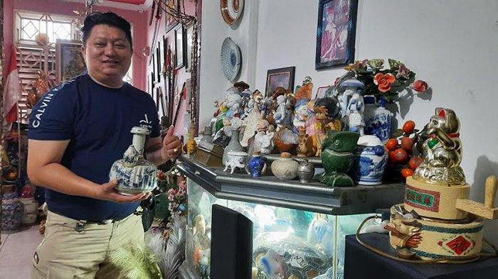 Rumah Warga Pekanbaru Ini Dipenuhi Koleksi Barang Antik dan Kuno dari