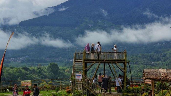 Objek wisata Tapian Tabiang Barasok di Kelurahan Bukit Apit Puhun, Kota Bukittinggi.