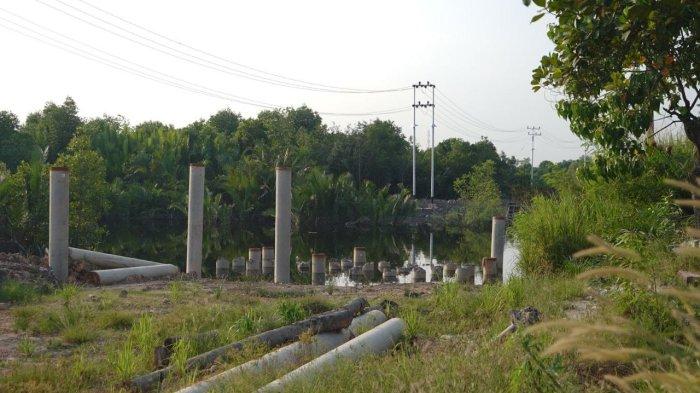 Pembangunan Jembatan Duplikat Sungai Masjid Kota Dumai.