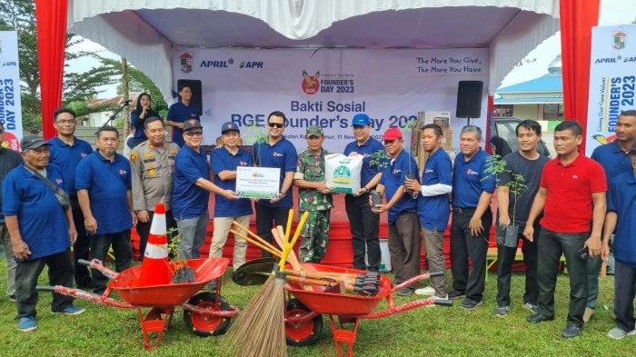Peringatan RGE Founder's Day 2023, RAPP Gelar Bakti Sosial Libatkan ...