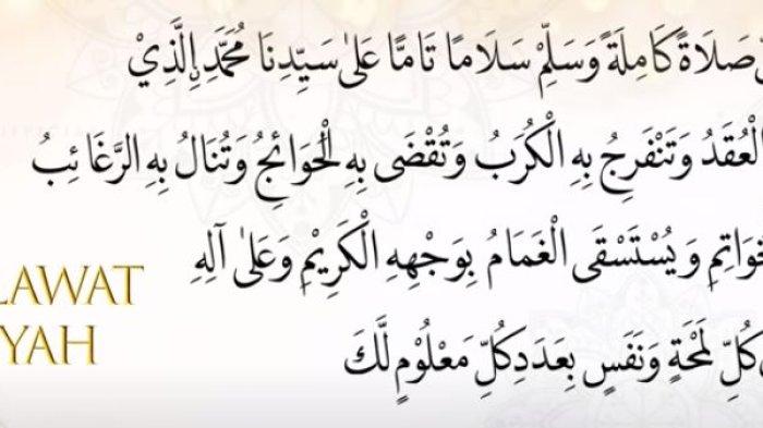 Shalawat Nariyah Lirik Sholawat Nariyah Dilengkapi dengan Artinya ...