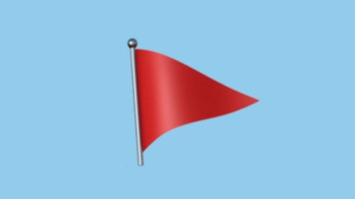 Emoji Bendera Merah