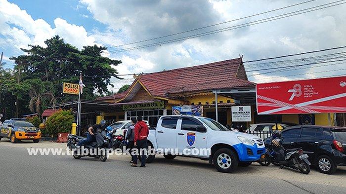 17 tahanan Polsek Tenayan, Pekanbaru yang berada di Jalan Lintas Timur, Pekanbaru Kamis (21/9/2023) dini hari. Tribunpekanbaru.com/Doddy Vladimir