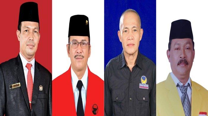 Kolase Abu Bakar, Ferdinan, Suriadi dan Sehan A Rahman pimpinan DPRD Sambas 2019-2024