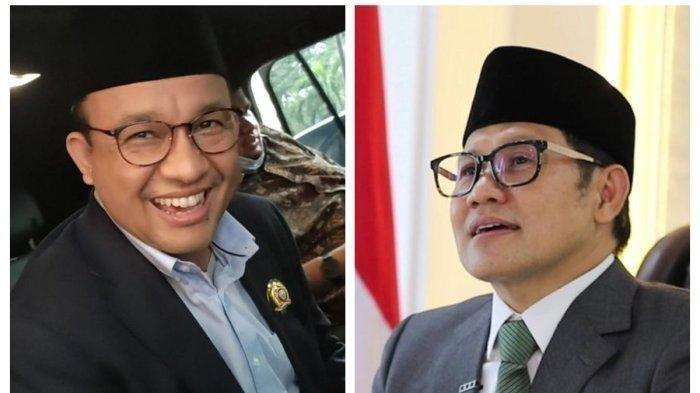 Bakal Pasangan Capres Anies Baswedan dan Cawapres Muhaimin Iskandar. 