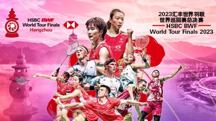 Banner BWF World Tour Finals 2023 di China
