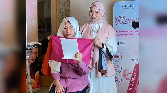 Beauty Class bersama MUA @larasatiputrikinantii, dan Personal Color Analysis bersama Beauty Expert dari Wardah.