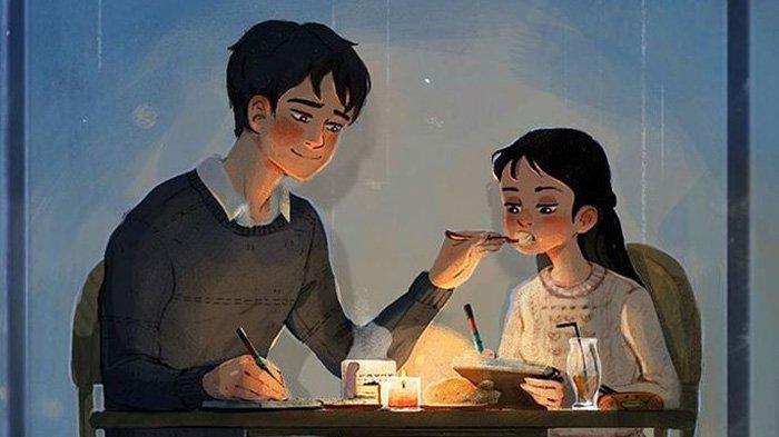 40 Kata-kata Cinta Tulus Menyentuh Hati Buat Pasangan - Tribunpontianak