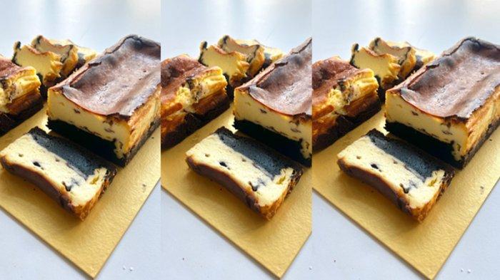 Burnt Cheesecake Brownies yang sedang viral.
