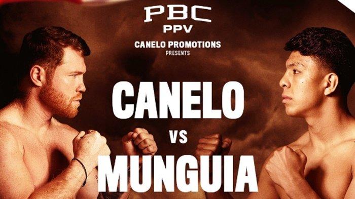 Canelo vs Jaime Munguia Flayer Tinju Dunia Minggu 5 April 2024
