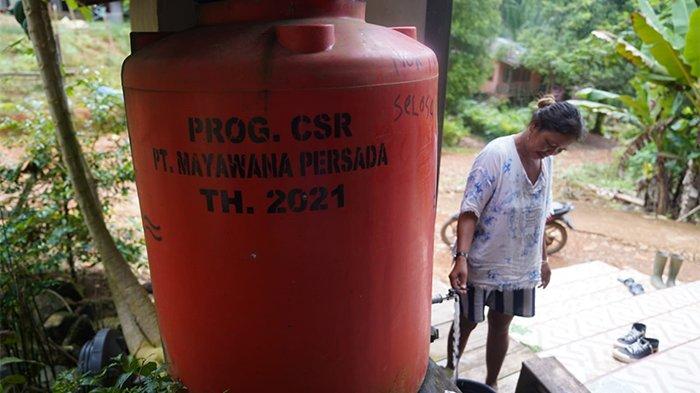 Corporate Social Responsibility (CSR) PT Mayawana Persada di Kecamatan Simpang Dua Kabupaten Ketapang, Sabtu 4 Mei 2024.
