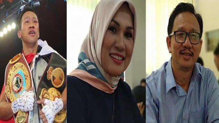 Kolase Daud Yordan, Rubaerti Erlita dan Christiandy Sanjaya kandidat DPD RI dari Kalbar periode 2024. 