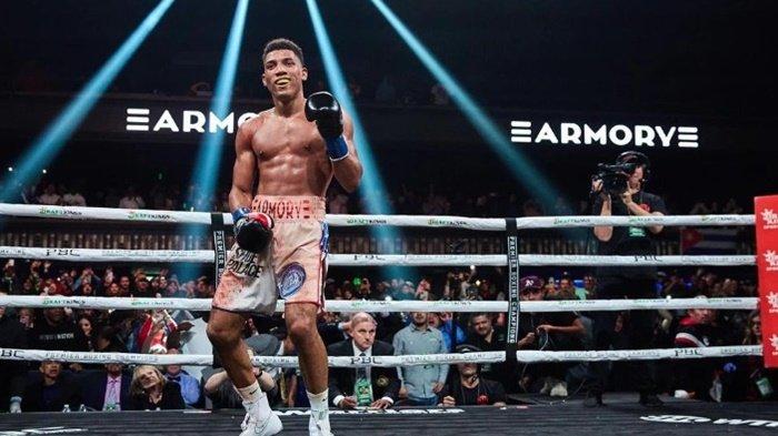 David Morrell pemegang sabuk WBA divisi Menengah Super atau Canelo