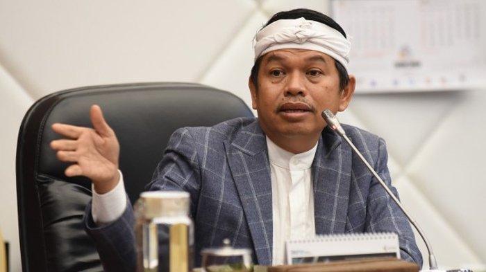 Anggota DPR RI Dedi Mulyadi dalam sidang di DPR beberapa waktu lalu. Dedi Mulyadi dikabarkan keluar dari partai Golkar.