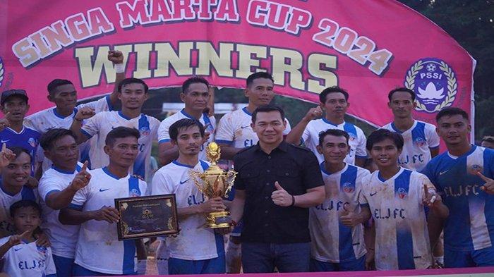 Tutup Turnamen Sepak Bola Ini Pesan Bupati Kapuas Hulu