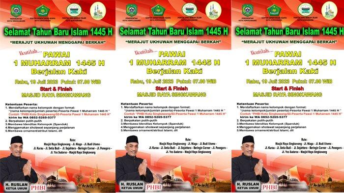 Pawai 1 Muharram Akan Digelar di Kota Singkawang, Berikut Rutenya