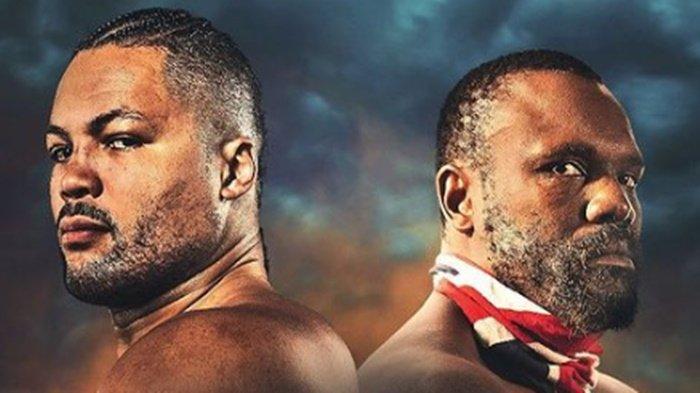 Flayer Tinju Dunia Joe Joyce vs Derek Chisora