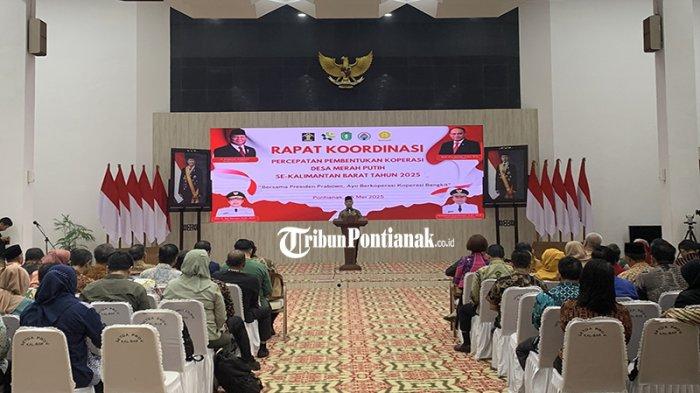 Pemimpin Daerah Kalbar Menghadiri Acara Koperasi Desa Merah Putih