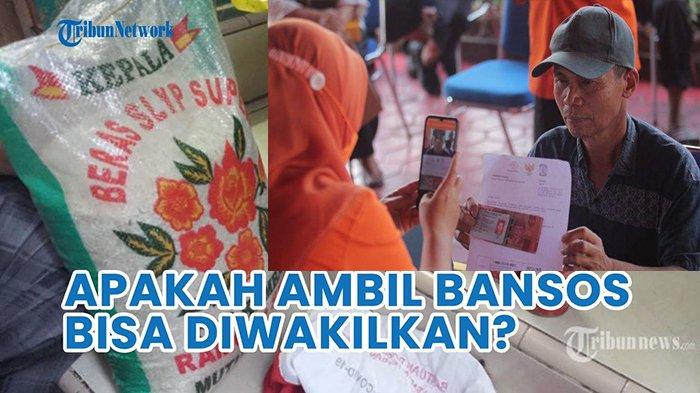Ilustrasi pengambilan Bansos semabako dikantor pos