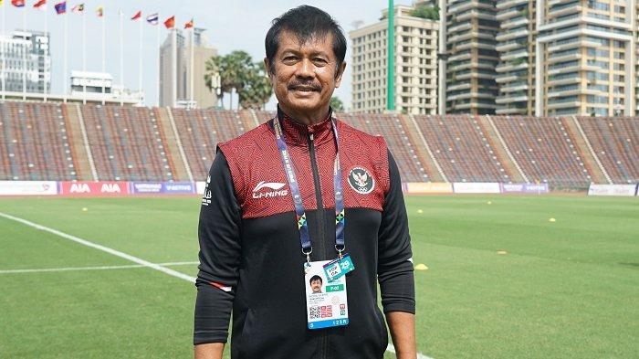 Indra Sjafri selaku pelatih Timnas Indonesia U23 