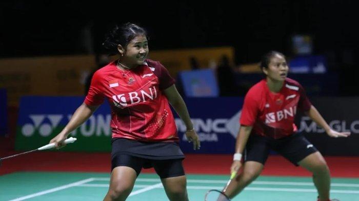 Aksi Ganda Putri Indonesia Jesita Putri Miantoro/Febi Setianingrum beberapa waktu lalu. Jesita Putri Miantoro/Febi Setianingrum juara Kaohsiung Masters 2024