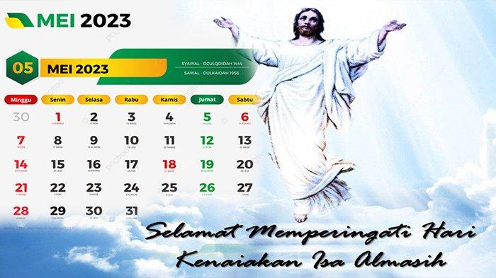 Kalender 2023 Kamis 18 Mei Tanggal Merah Cek Daftar Libur Nasional