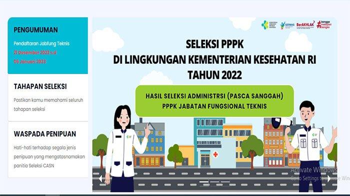 Link https://sscasn.bkn.go.id Cara Mudah Isi DRH Lolos PPPK Tenaga