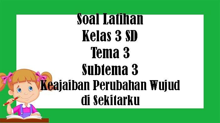 <p>Berikut adalah artikel mengenai kumpulan soal kelas 3 tema 3 subtema 4, dengan panjang sekitar 1.200 kata, disajikan dengan outline yang jelas, spasi yang diperhatikan, dan format penulisan yang rapi.</p>
<p>” title=”</p>
<p>Berikut adalah artikel mengenai kumpulan soal kelas 3 tema 3 subtema 4, dengan panjang sekitar 1.200 kata, disajikan dengan outline yang jelas, spasi yang diperhatikan, dan format penulisan yang rapi.</p>
<p>“></p>
<p>Dalam rangka membantu siswa kelas 3 menghadapi dan menguasai materi pada Tema 3 Subtema 4, penyediaan kumpulan soal yang bervariasi dan komprehensif menjadi sangat krusial. Kumpulan soal ini tidak hanya berfungsi sebagai alat evaluasi pemahaman, tetapi juga sebagai sarana latihan yang efektif untuk memperdalam konsep-konsep yang telah diajarkan di kelas. Artikel ini akan mengupas tuntas mengenai kumpulan soal tersebut, mulai dari outline materi yang dicakup, jenis-jenis soal yang lazim ditemui, hingga tips bagaimana guru dan orang tua dapat memanfaatkannya secara optimal.</p>
<p><strong>Outline Materi Tema 3 Subtema 4: Penyelidikan Benda</strong></p>
<p>Sebelum menyelami jenis-jenis soal, penting untuk memahami terlebih dahulu cakupan materi yang biasanya dibahas dalam Tema 3 Subtema 4. Subtema ini umumnya berfokus pada kemampuan siswa untuk melakukan penyelidikan terhadap benda-benda di sekitar mereka. Materi-materi kunci yang seringkali menjadi dasar pembuatan soal meliputi:</p>
<ol>
<li>
<p><strong>Sifat-sifat Benda:</strong></p>
<ul>
<li><strong>Wujud Benda:</strong> Padat, cair, gas. Siswa diajak mengidentifikasi benda berdasarkan wujudnya, memahami perubahan wujud (misalnya, mencair, membeku, menguap), serta sifat-sifat unik dari masing-masing wujud.</li>
<li><strong>Ukuran dan Bentuk:</strong> Siswa belajar mengukur benda menggunakan alat ukur sederhana, membandingkan ukuran benda, serta mengidentifikasi berbagai bentuk geometris yang menyusun benda.</li>
<li><strong>Warna dan Tekstur:</strong> Mengamati dan mendeskripsikan warna benda, serta mengidentifikasi tekstur (halus, kasar, lengket, licin, dll.) melalui indra peraba.</li>
<li><strong>Massa dan Volume (Konsep Dasar):</strong> Pengenalan konsep massa (berat) dan volume (ruang yang ditempati benda) melalui perbandingan sederhana, misalnya membandingkan benda mana yang lebih berat atau menampung lebih banyak air.</li>
</ul>
</li>
<li>
<p><strong>Kegunaan Benda:</strong></p>
<ul>
<li>Mengidentifikasi berbagai benda di lingkungan sekolah dan rumah serta kegunaannya.</li>
<li>Menjelaskan bagaimana benda-benda tersebut membantu kehidupan manusia.</li>
<li>Memahami hubungan antara sifat benda dengan kegunaannya (misalnya, sendok terbuat dari logam karena logam kuat dan tidak mudah berkarat).</li>
</ul>
</li>
<li>
<p><strong>Perubahan Benda:</strong></p>
<ul>
<li><strong>Perubahan Akibat Panas:</strong> Konsep mencair (es menjadi air), membeku (air menjadi es), menguap (air menjadi uap).</li>
<li><strong>Perubahan Akibat Didinginkan:</strong> Konsep membeku.</li>
<li><strong>Perubahan Akibat Campuran:</strong> Pengenalan sederhana mengenai bagaimana mencampur benda dapat menghasilkan perubahan (misalnya, mencampur tepung dan air).</li>
<li><strong>Perubahan Akibat Penggunaan:</strong> Benda yang dapat rusak atau aus karena sering digunakan.</li>
</ul>
</li>
<li>
<p><strong>Alat Ukur Sederhana:</strong></p>
<ul>
<li>Mengenal dan menggunakan alat ukur panjang (misalnya, penggaris, meteran kain) untuk mengukur panjang benda.</li>
<li>Mengenal dan menggunakan alat ukur massa (misalnya, timbangan sederhana) untuk membandingkan berat benda.</li>
<li>Mengenal dan menggunakan alat ukur volume (misalnya, gelas ukur, botol) untuk mengukur volume cairan.</li>
</ul>
</li>
<li>
<p><strong>Pengamatan dan Eksperimen Sederhana:</strong></p>
<ul>
<li>Merancang dan melakukan eksperimen sederhana untuk mengamati sifat atau perubahan benda.</li>
<li>Mencatat hasil pengamatan secara sederhana (misalnya, dengan gambar atau tulisan).</li>
<li>Menarik kesimpulan dari hasil pengamatan.</li>
</ul>
</li>
</ol>
<div style=