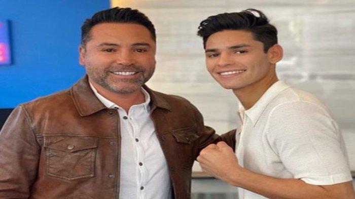 Oscar De La Hoya dan Ryan Garcia. 