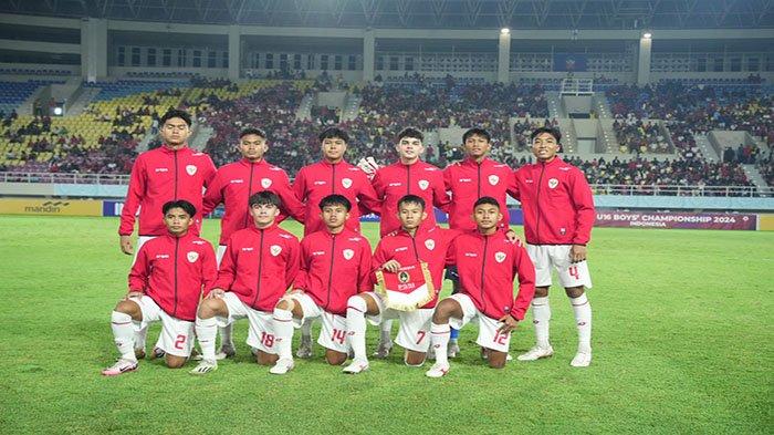 Skuad Timnas Indonesia U16. 