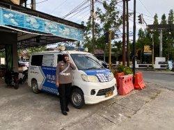 Satuan Tugas (Satgas) Preemtif Operasi Zebra Kapuas 2024 Polres Singkawang kembali melakukan upaya pencegahan kecelakaan lalu lintas melalui penyuluhan kepada masyarakat, Minggu 20 Oktober 2024