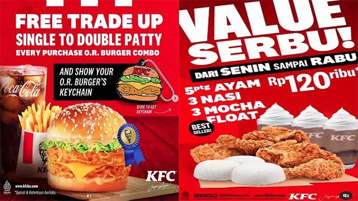 Promo Makanan KFC Terbaru 26 September 2022, Nikmati Value Serbu 11 ...