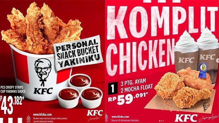 Promo Makanan KFC 6 Oktober 2022, Nikmati Personal Snack Bucket ...