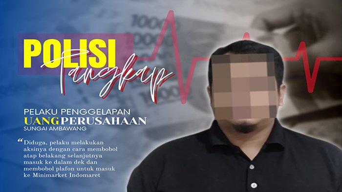 Satuan Reserse Polsek Sungai Ambawang jajaran Polres Kubu Raya menangkap seorang lelaki berinisial HY (35) Warga Pontianak Kota terkait kasus penggelapan uang perusahaan di tempatnya bekerja.