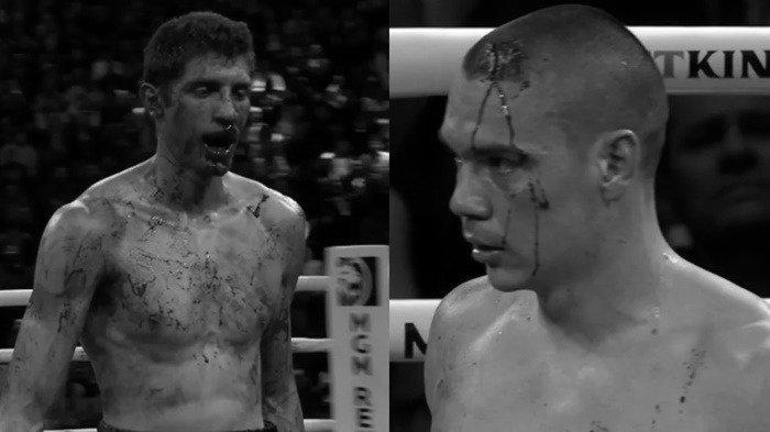 Penampakan Sebastian Fundora (kiri) dan Tim Tszyu (kanan) berlumuran mandi darah pada Tinju Dunia Minggu 31 Maret 2024. Fundora berhasil menaklukan Tim Tszyu