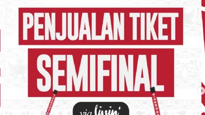 AFF U23 2025 - PSSI resmi membuka penjualan tiket Semifinal Piala AFF U23 2025. Harga tiket Semifinal dipatok Rp200 ribu hingga Rp500 ribu.