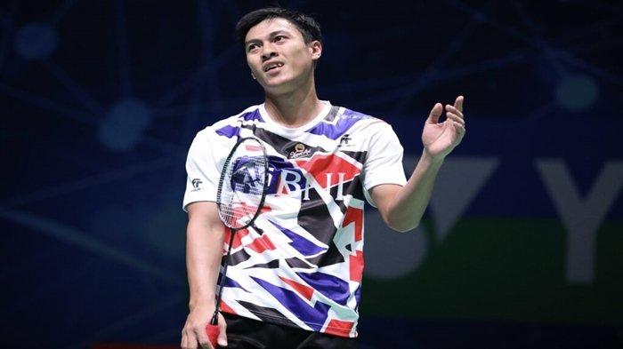 Shesar Hiren Rhustavito. Tunggal Putra Indonesia ini turun di Australia Open 2023