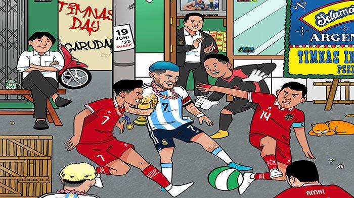 Link Streaming Indonesia Vs Argentina Lengkap Live Score Timnas Hari