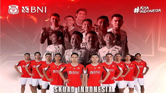 Skuad Indonesia di Piala Thomas 2024