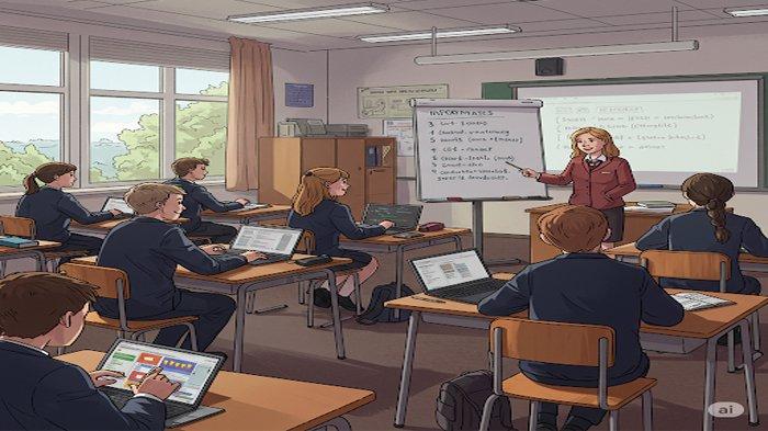 45 Soal Ujian Tik Kelas 9 Smp 2025 Lengkap Kunci Jawaban Pilihan Ganda