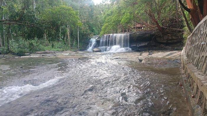 Suasana di Objek Daya Tarik Wisata (ODTW) Pancur Aji.