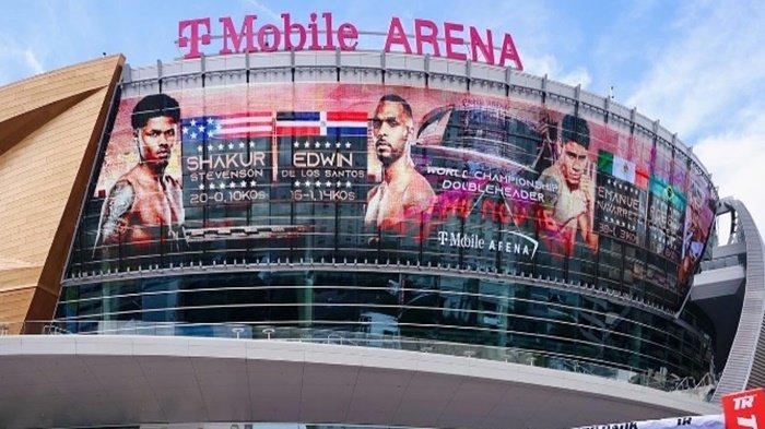 T-Mobile Arena tempat berlangsungnya Tinju Dunia Shakur Stevenson vs Edwin De Los Santos hingga Emanuel Navarrete vs Robson Conceicao