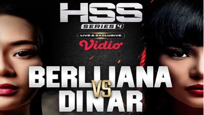 Tangkapan Layar Holywings Sport Show duel Berllina Lovell vs Dinar Candy
