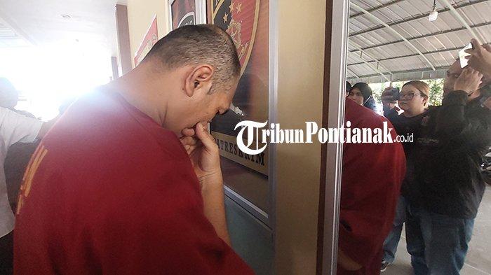 Tersangka pencabulan terhadap seorang remaja putra di Pontianak.